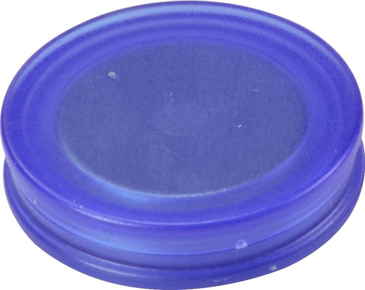 Produktbild Ecobra Glasboard-Rundmagnet Neodym 25x6mm blau transparent VE=4 Stück (1 x)