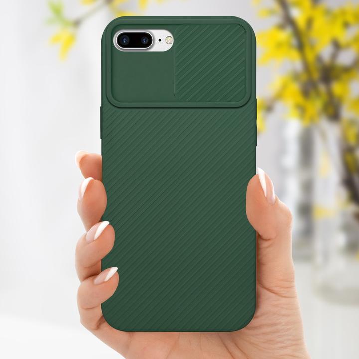 Actual product image Cadorabo Case for Apple iPhone 7 PLUS / 7S PLUS / 8 PLUS in TPU with camera protection LM009 Style (Apple iPhone 7 Plus, Apple iPhone 7s Plus)