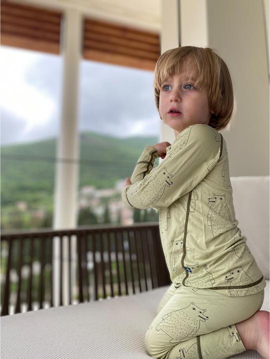 Immagine prodotto Isbjörn Set Polarbear per bambini con baselayer (110)