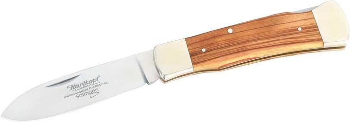 Image du produit Hartkopf-Solingen Couteau de poche, acier 1.4110, olives, maillechort