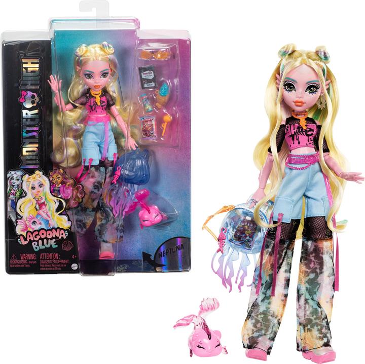 Actual product image Monster High Lagoona Blue