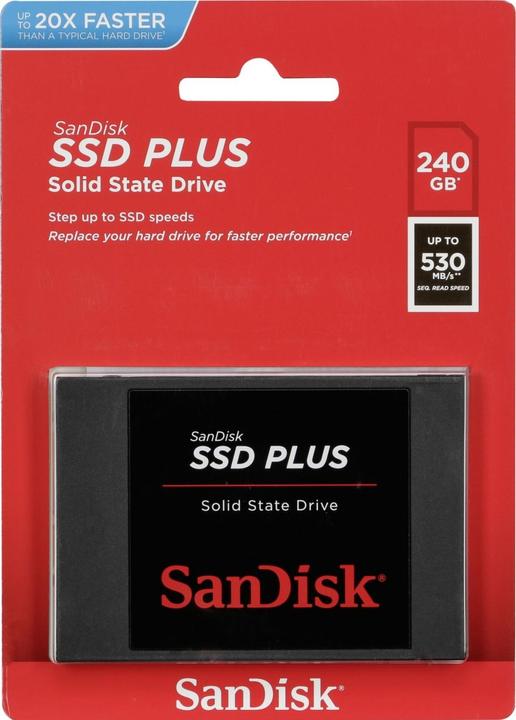 Produktbild SanDisk SSD Plus (240 GB, 2.5")