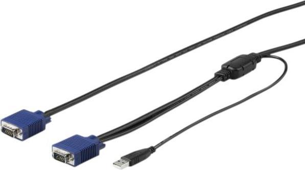 Actual product image StarTech .com 10 ft. (3 m) USB KVM Cable for.com Rackmount Consoles