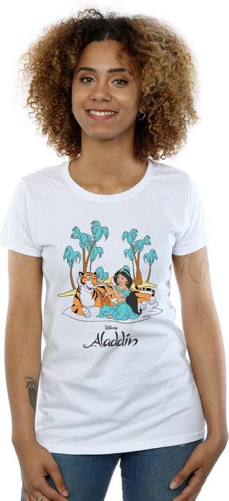 Produktbild Disney Aladdin Jasmine Abu Rajah Beach TShirt (S)