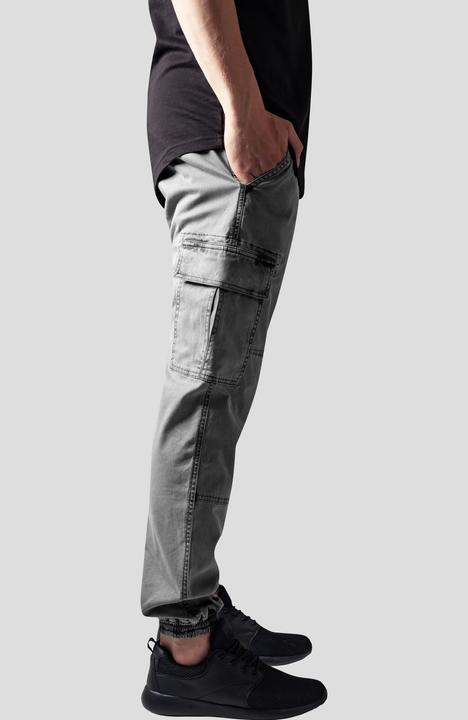 Actual product image Urban Classics Washed Cargo Twill Jogging Pants (34)