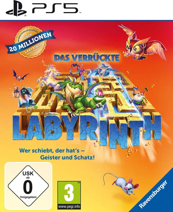 Produktbild Das verrückte Labyrinth (PS5, DE)