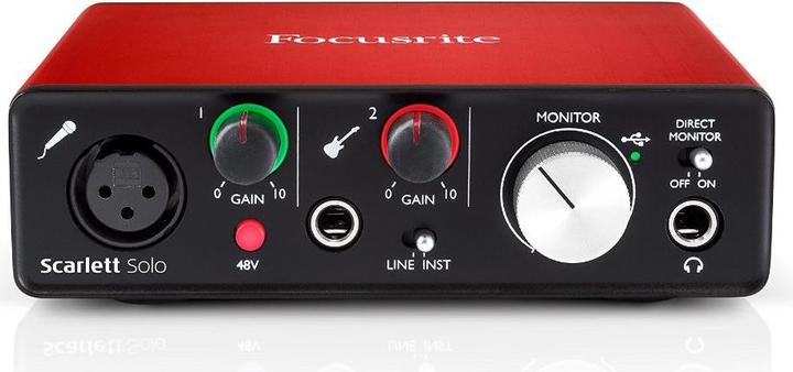 Actual product image Focusrite Scarlett Solo Studio Set 2nd Gen (USB)