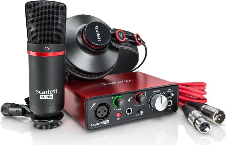 Actual product image Focusrite Scarlett Solo Studio Set 2nd Gen (USB)
