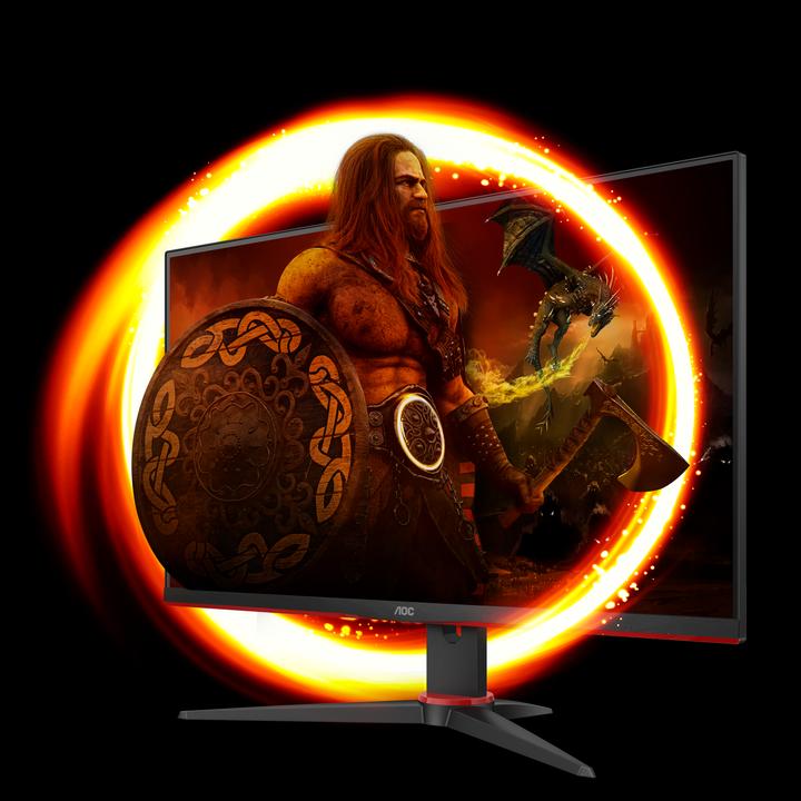 Actual product image AOC 24G2ZE/BK (1920 x 1080 pixels, 23.80")