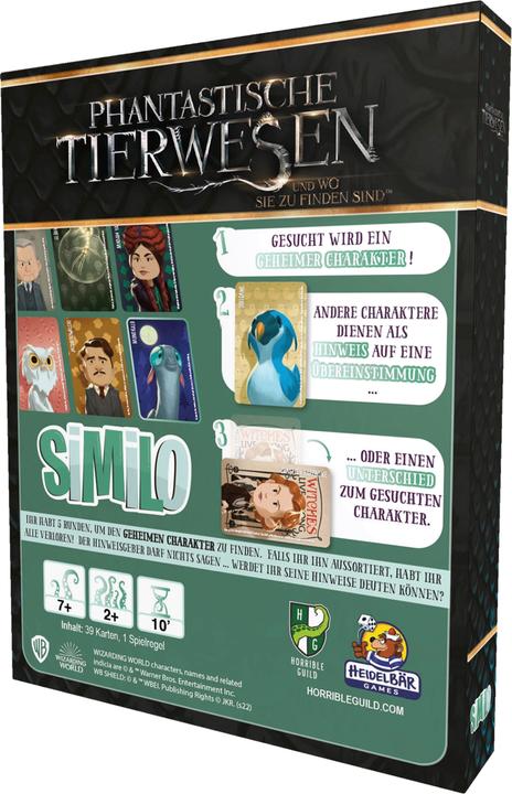 Produktbild HR051 - Similo - Phantastische Tierwesen, für 2 Spieler, ab 7 Jahren (DE-Ausgabe) (Deutsch)