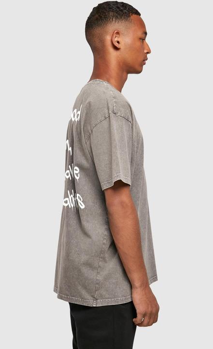 Image du produit Merchcode Bad Habits Acid Washed Heavy Oversized Tee - 112633 (S)