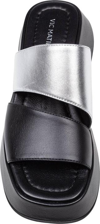 Produktbild Vic Matie mini yoko sandal in black and silver leather (39)