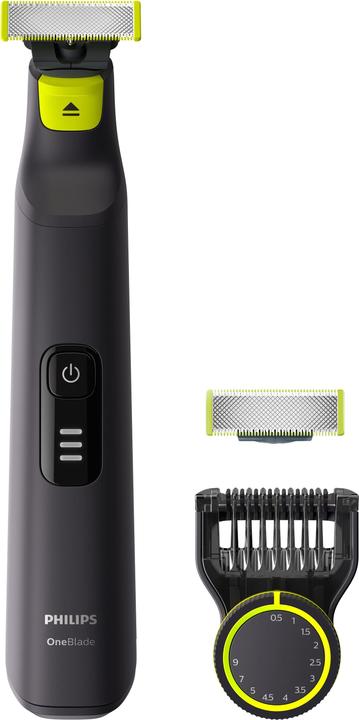 Philips OneBlade Pro QP6530/31 regolabarba Wet & Dry Nero