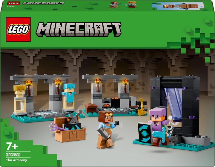 Produktbild LEGO Die Waffenkammer (21252, LEGO Minecraft)