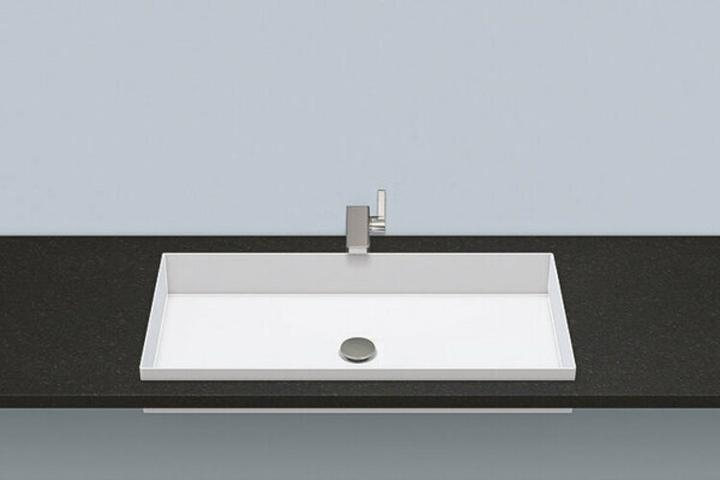 Immagine prodotto Alape Vasca da incasso EB.ME750, rettangolare L: 750mm H: 111mm P: 375mm, 2227503000, bianco (375 mm, 750 mm)