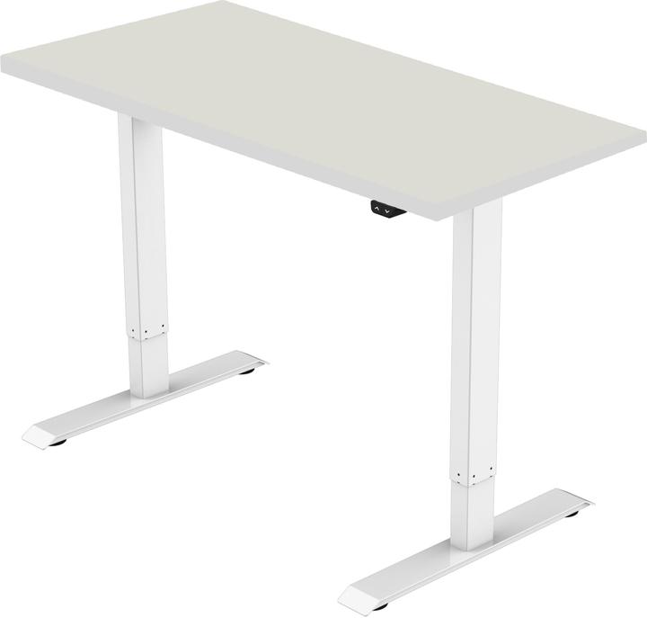 Produktbild Celexon elektrisch höhenverstellbarer Schreibtisch Economy eAdjust-71121 - weiss, inkl. Tischplatte 1