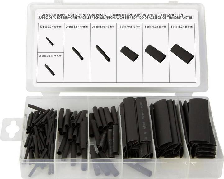 Perel Schrumpfschlauch-Set (127 x)