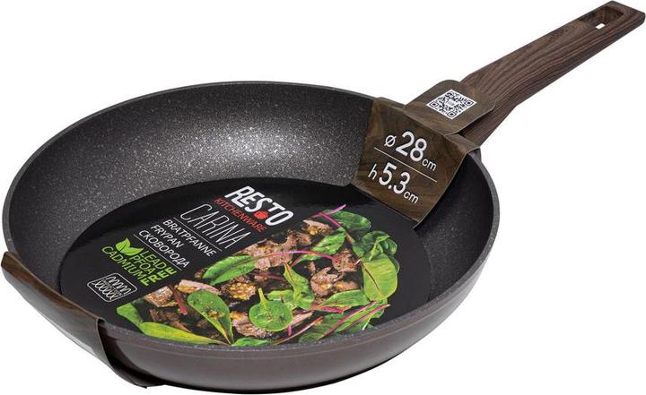 Actual product image Resto FRYPAN D28 H5.3CM/93024 (28 cm, Frying pan, Aluminium)