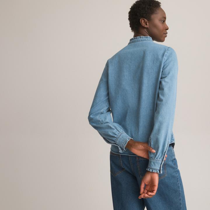 Image du produit La Redoute Collections Blouse en jean à manches longues (44)