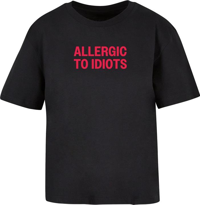 Actual product image Miss Tee Allergic To Idiots Tea - 170029 (XL)