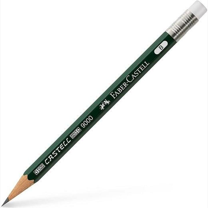 Produktbild Faber-Castell CASTELL 9000 PERFECT - Bleistifte (B, 3 x)