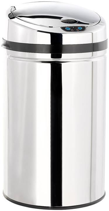 Produktbild Infactory Abfalleimer mit Hand-Bewegungssensor und Edelstahl-Korpus (30 l)