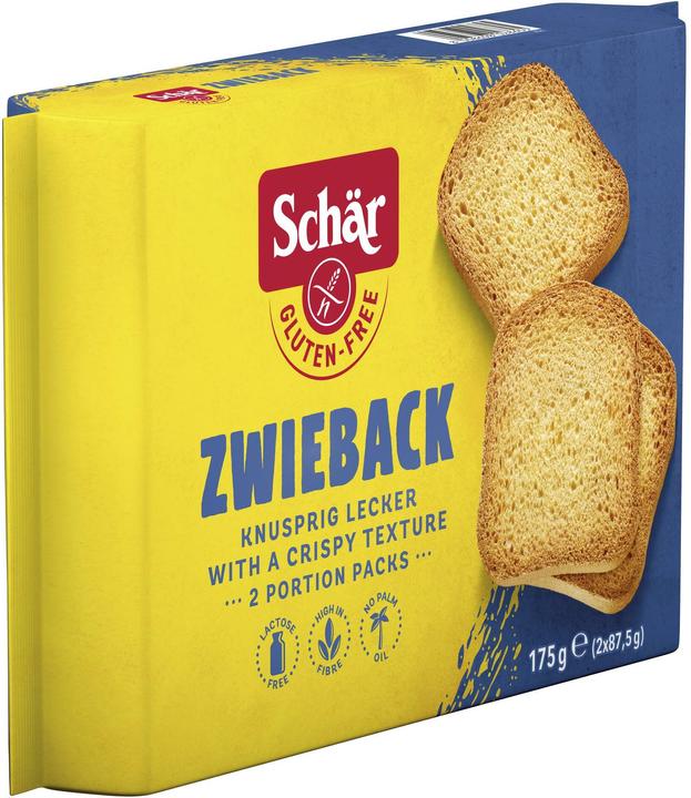 Produktbild Schär Zwieback glutenfrei (175 g)