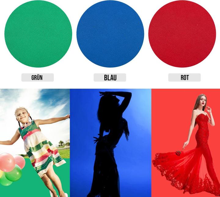 Produktbild Puluz Green Screen Studio Hintergrund Kit (300 cm, 200 cm)
