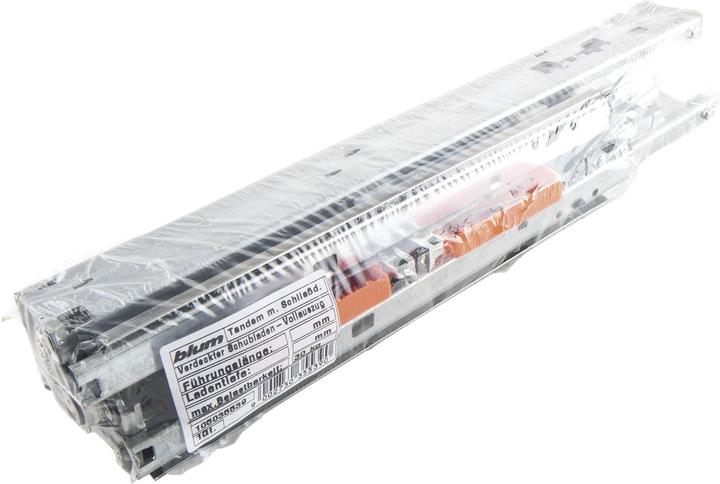 Produktbild Blum Tandem Schubladen-Auszug 400mm Teilauszug mit Softclose 1 Paar + Kupplung