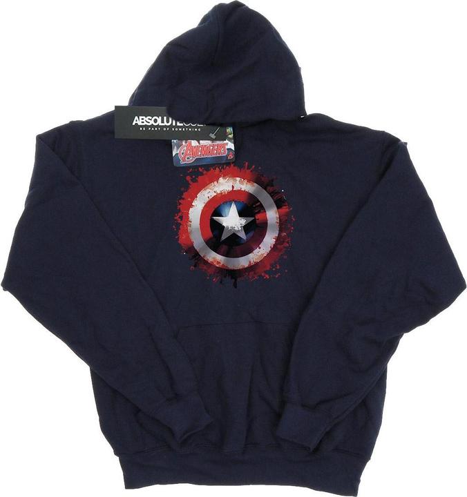 Produktbild Avengers Captain America Art Shield Kapuzenpullover Jungen (152, 158)