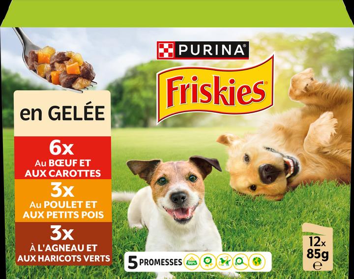 Actual product image Friskies In jelly (Adult, 12 pcs., 1160 g)