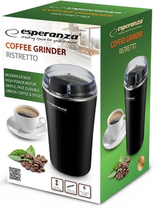 Immagine prodotto Esperanza EKC008K Macinacaffè nero 160 W