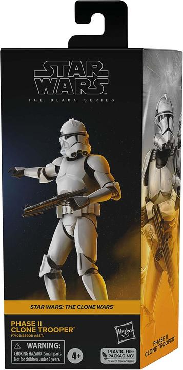 Image du produit Hasbro Star Wars: The Clone Wars Black Series figurine Phase II Clone Trooper