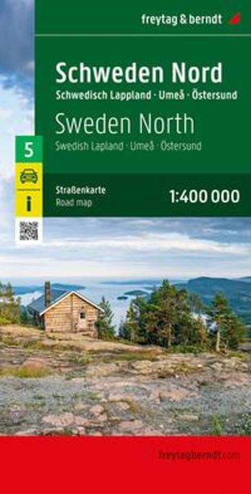 Produktbild Schweden Nord, Strassenkarte 1:400.000, freytag & berndt