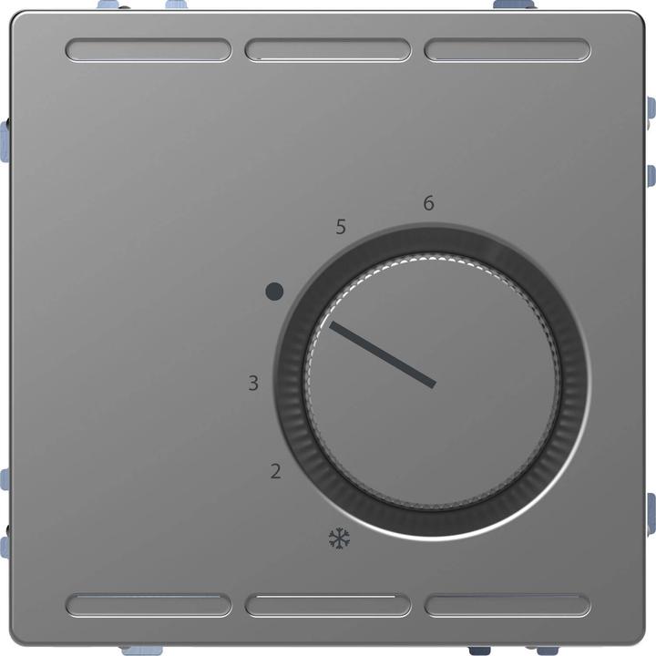 Actual product image Merten Room thermostat 24 V w. change over MEG5763-6036