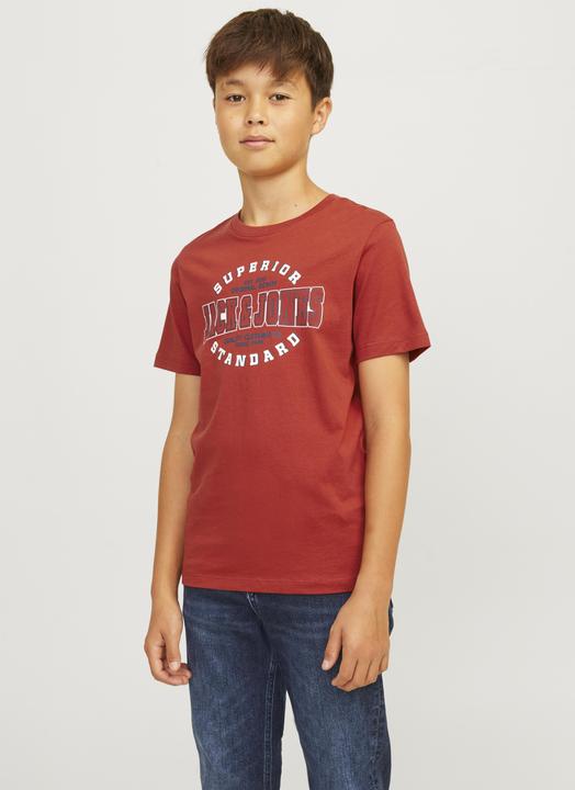 Produktbild Jack & Jones JJELOGO TEE SS ONECK 2COL 24/25 NOOS JNR (176)