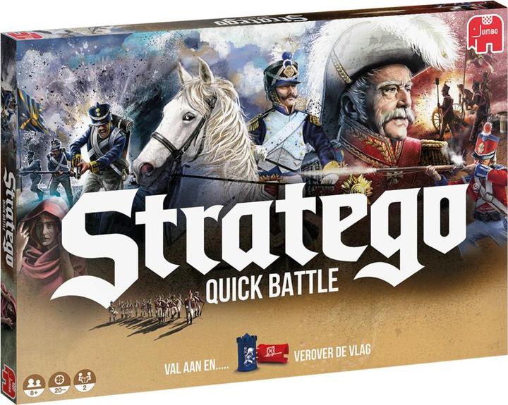 Actual product image Jumbo Stratego Quick Battle NEW, d/f/i (German, French, Italian)