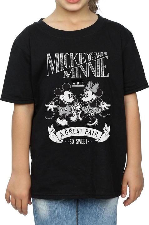 Produktbild Disney Mickey And Minnie Mouse Great Pair TShirt Mädchen (140, 146)