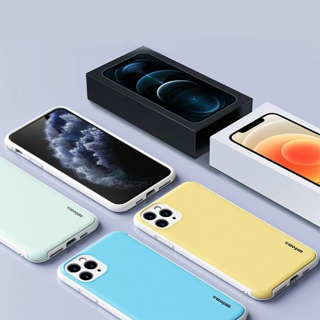 Image du produit MU Style Couvercle en plastique de la série Macaron (Apple iPhone 12 Pro, Apple iPhone 12)