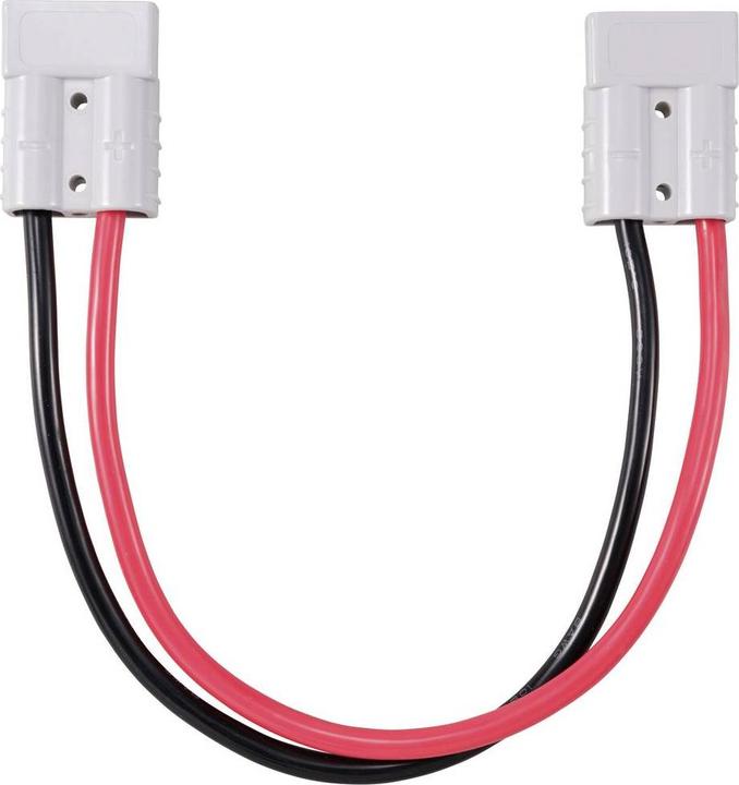 Produktbild Tru Components Hochstrom Batteriesteckverbinder Verlängerungskabel 300 mm TC-12195676 Schwarz
