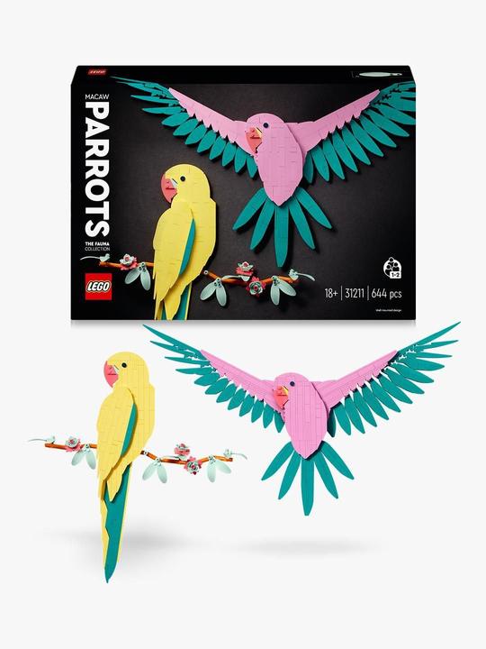 Produktbild LEGO Die Fauna Kollektion - Aras (31211, LEGO Art)