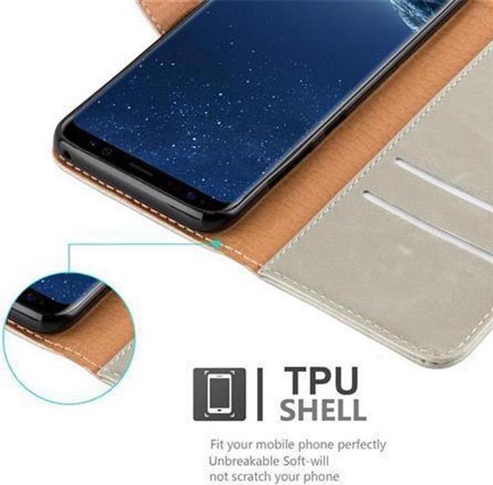 Produktbild Cadorabo Book Luxury Cover (Samsung Galaxy S8)