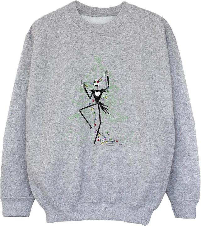 Disney The Nightmare Before Christmas Tree Green Sweatshirt Jungen