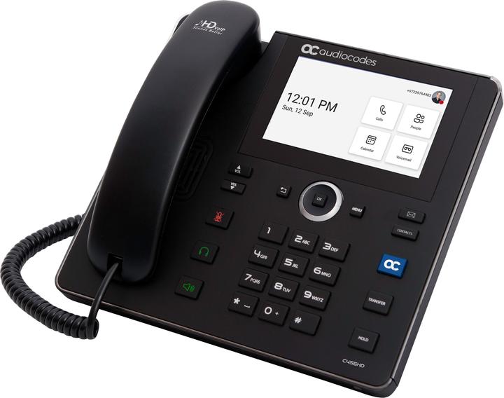 Immagine prodotto Audiocodes Deskphone C455HD Microsoft Teams Nero
