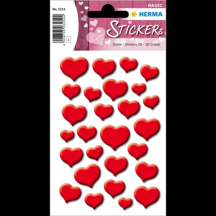 Actual product image HERMA Sticker hearts
