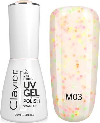 Image du produit Clavier Luxury Nail Hybrid Uv Gel Hybride pour vernis à ongles 003 10Ml (10 ml)