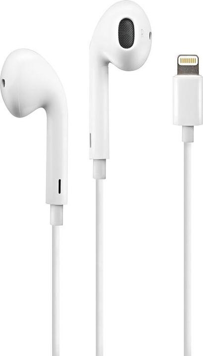Image du produit - MWTY3ZM/A EarPods Lightning Audio stéréo HF d'Apple, blanc (ANC, Filaire)