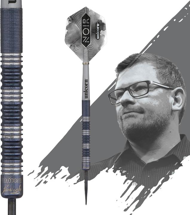 Produktbild Unicorn NOIR James Wade Steel Dart Presentation Box 1 Satz (278 g)