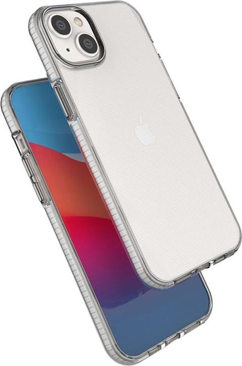 Actual product image Hurtel Spring Case case for iPhone 14 Plus silicone cover with frame light blue (Apple iPhone 14 Plus)