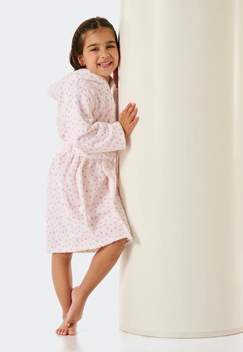 Actual product image Schiesser Kids Girls Bathrobe (128)